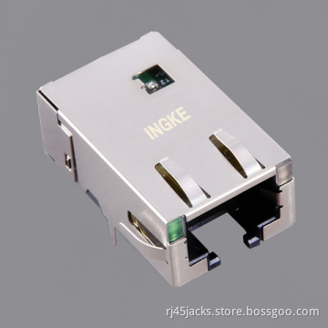 Ingke YKTD-8319NL 100% cross JT4-1108HL Single Ports 10G Base-T RJ45 Magnetic Modular Jacks
